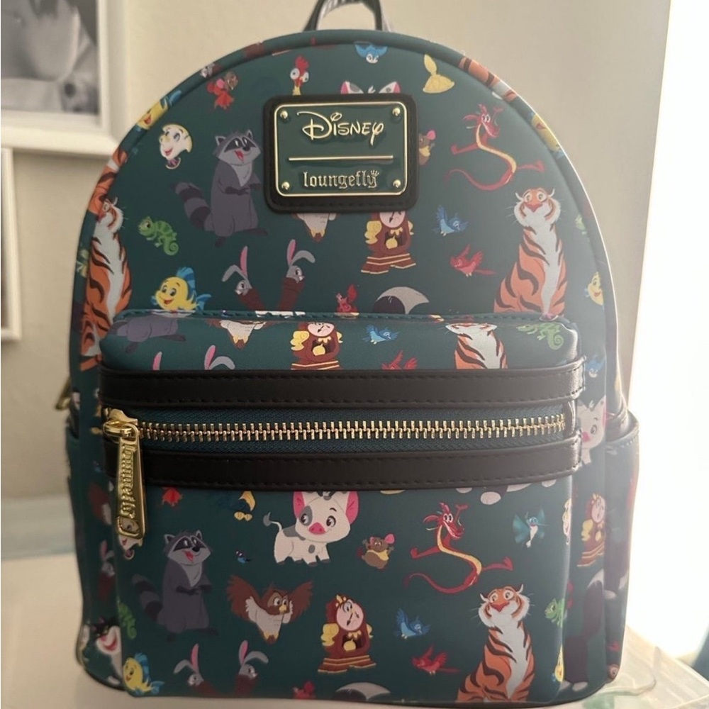 Loungefly disney princess sidekicks all over print